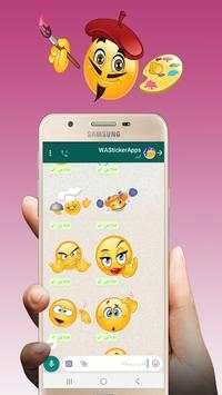 ملصقات جديدة لل WhatsApp- ملصقات معبرة للواتس اب screenshot 6
