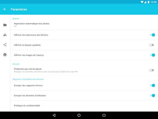 IONOS HiDrive screenshot 12
