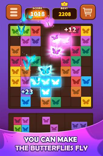 Triple Butterfly: block puzzle 2 تصوير الشاشة