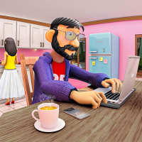 Family Work From Home Life Sim