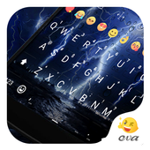 Lighting Storm Emoji Keyboard icon