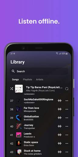 Music Player - Audio Player - MP3 Player screenshot 3
