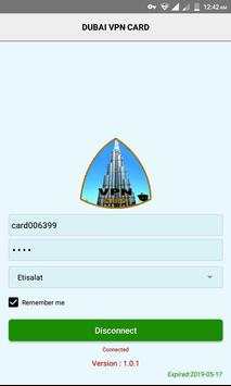DUBAI VPN CARD screenshot 3