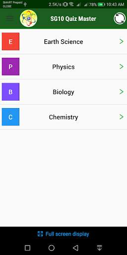 Science Grade 10 Quiz Master 2 تصوير الشاشة