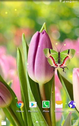 Flowers 3D Parallax Background screenshot 7