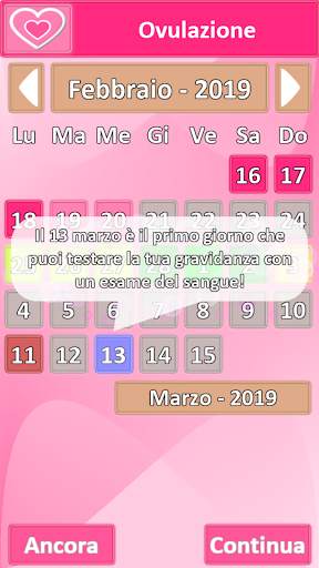 Ovulazione e Concepimento Fertilità Italiano screenshot 5