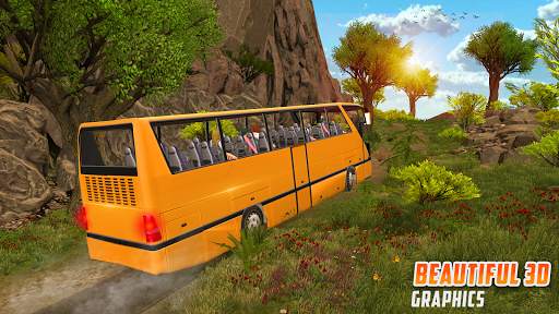 Off-Road Uphill Mountain Tourist Bus Driving Game screenshot 6