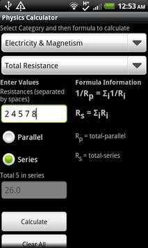 Physics Calculator Demo screenshot 7