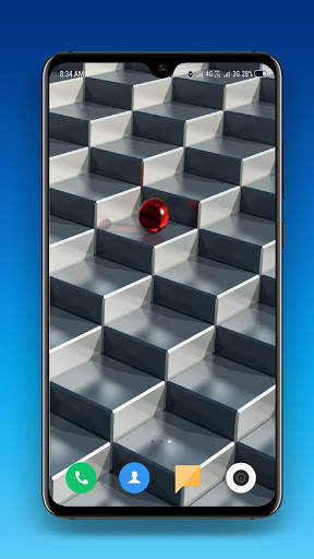Silver Wallpaper HD screenshot 1