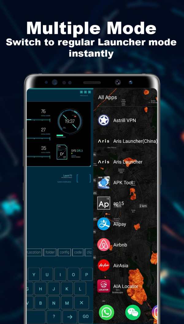 Sci-Fi Theme -- Aris Launcher screenshot 6