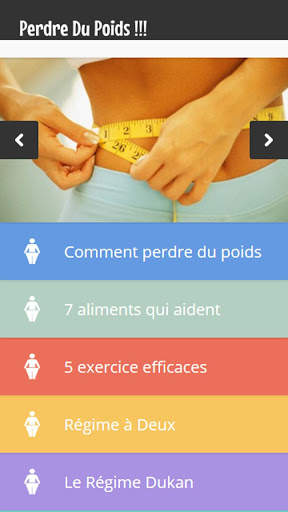 Perdre Du Poids !!! screenshot 1