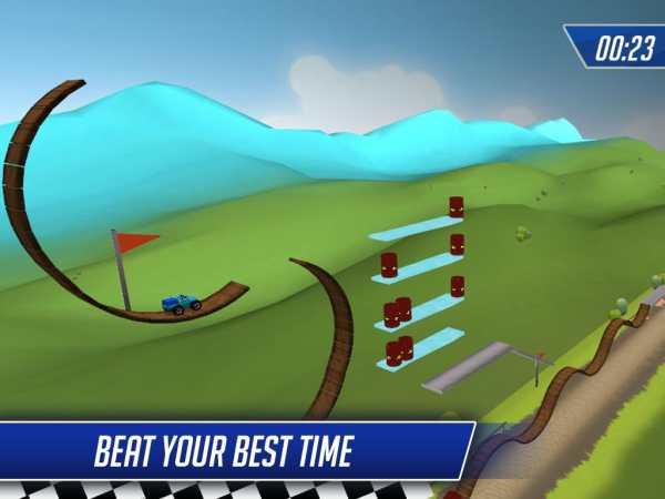 Monster Car Stunts Racing screenshot 4