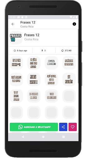 Costa Rica stickers for WhatsApp / WAStickerApps screenshot 3