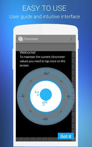 Clinometer - Bubble Level screenshot 1