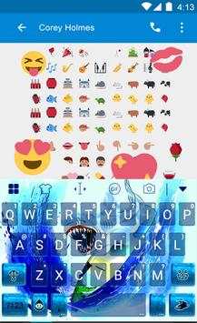Sharp Shark Emoji Keyboard screenshot 4