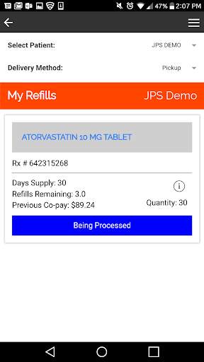 JPS Pharmacies screenshot 3