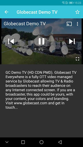 Globecast TV Everywhere OTT Video screenshot 7
