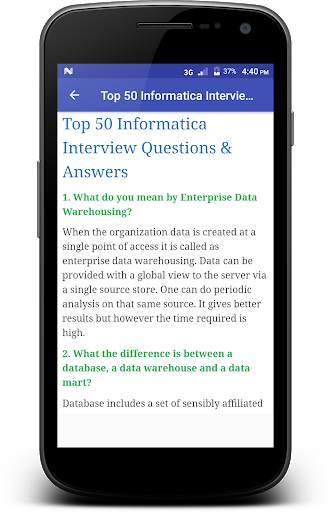 Informatica Powercenter Data Integration 8 تصوير الشاشة