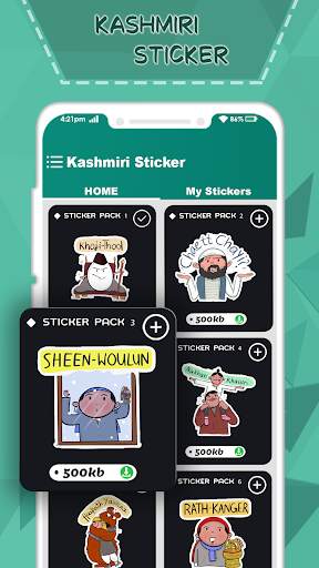 Kashmiri Stickers For Whatsapp screenshot 1