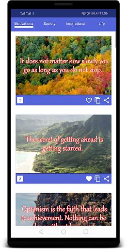Quotes and Status Maker - Picture Quotes Creator screenshot 1