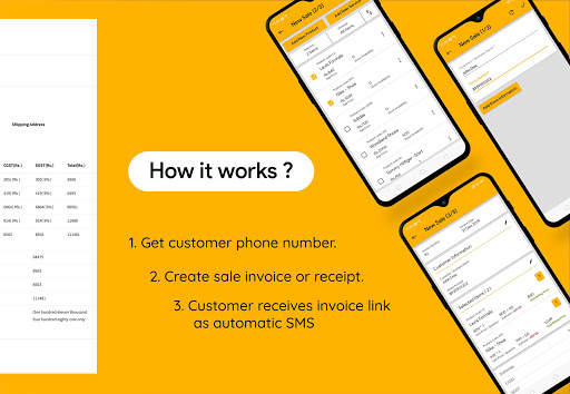 Free Billing & Invoice, Accounts & Inventory App screenshot 2