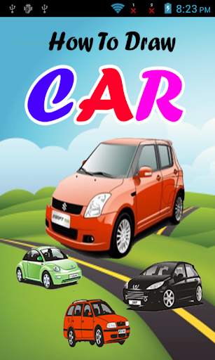 How To Draw Car Step By Step स्क्रीनशॉट 1