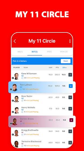 My 11 Circle - My 11 Cricket Team Prediction Tips screenshot 2