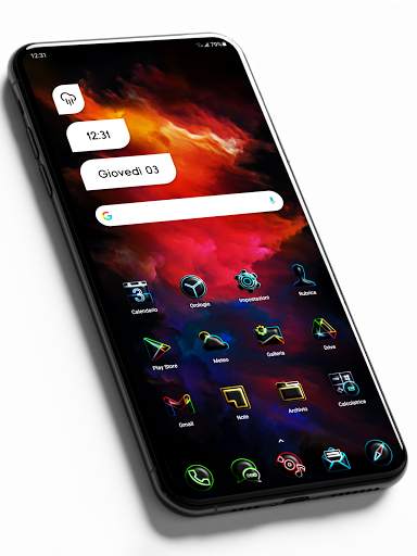 Flixy 3D - Icon Pack 1 تصوير الشاشة
