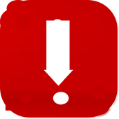 Red  Video Player icon