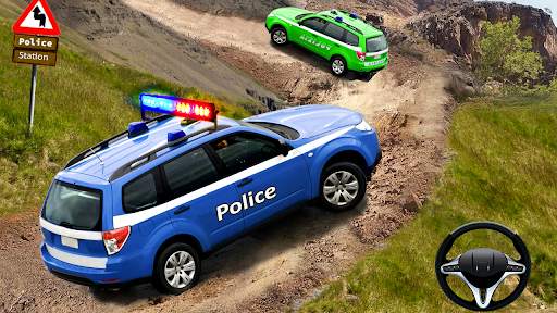 Real Police Car Driving Simulator screenshot 1