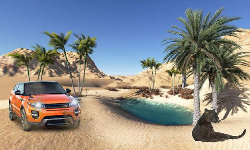 Dubai Desert Safari Jeep 4X4 Game screenshot 1