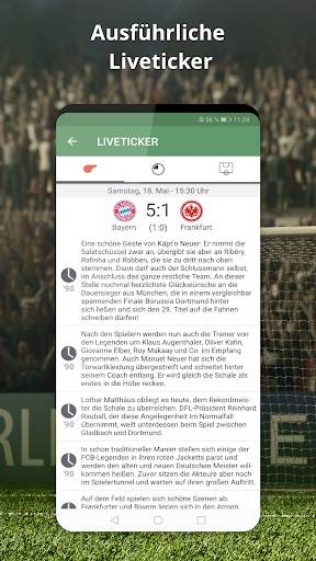 Pocket Liga - Fussball Live screenshot 3