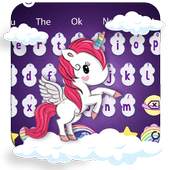 Cute Colorful Unicorn Keyboard Theme🦄 10001002