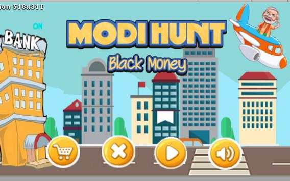 Modi Hunt Black Money screenshot 1