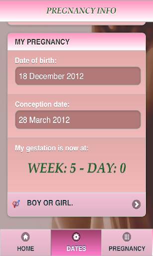 Pregnancy Info - Free screenshot 5