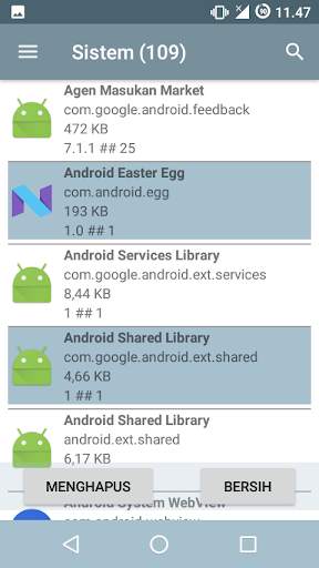 Pengelola aplikasi sistem screenshot 6