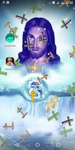 Magic Blessing : Jesus Live Wallpaper screenshot 2