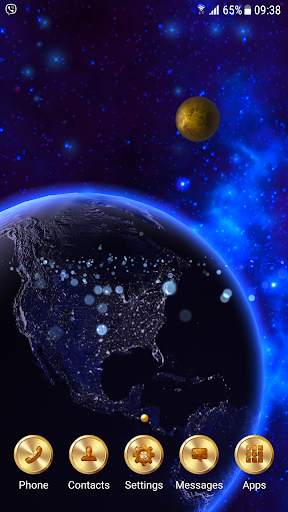 Solar system live wallpaper screenshot 3
