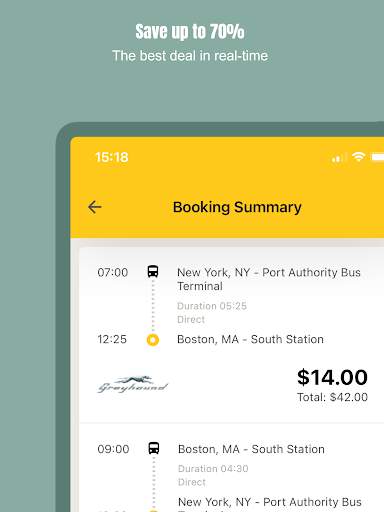 CheckMyBus: Compare and find c screenshot 11