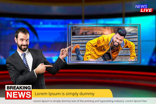 Breaking News Photo Editor screenshot 1