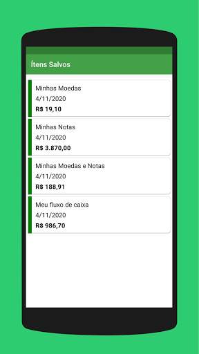 Contador de Dinheiro - Moedas e Notas स्क्रीनशॉट 5