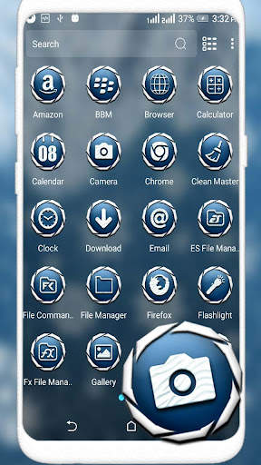 Winter Snowflake Launcher screenshot 2