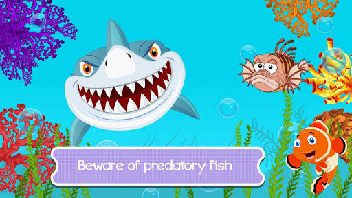 Sea Fishing - fun toddler and kids games for free! screenshot 2