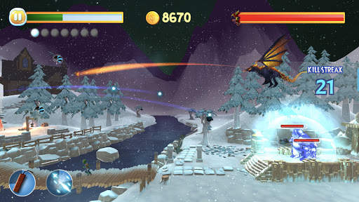 Snowball Attack Shoot Defend screenshot 1