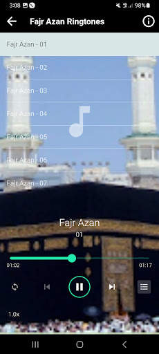 Fajr Azan MP3 tones screenshot 2