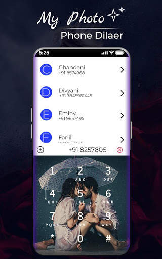 My Photo Phone Dialer screenshot 1