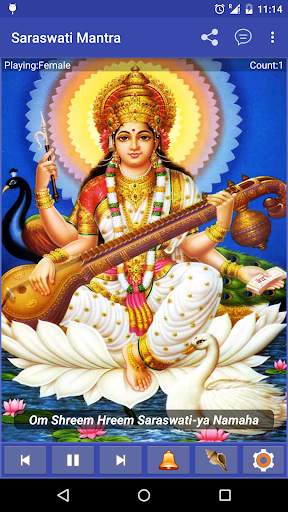 Maa Saraswati Mantra 2 تصوير الشاشة