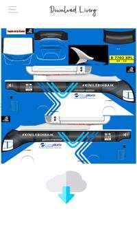 Livery BUSSID XHD Putera Mulya screenshot 8