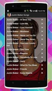 Justin Bieber Songs screenshot 2