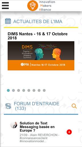 Réseau social IMA - Reseau IMA screenshot 2
